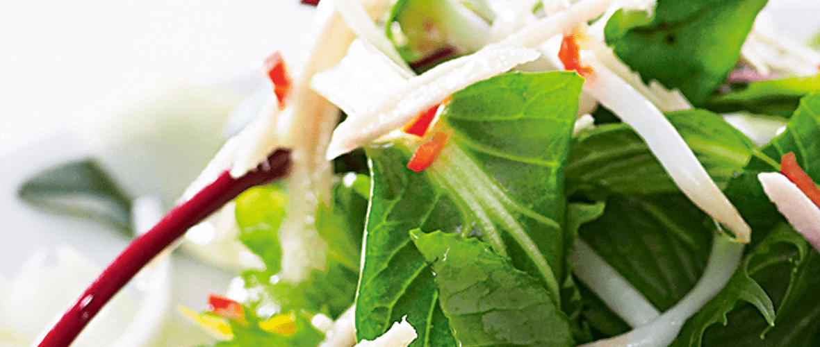 A vegetable salad