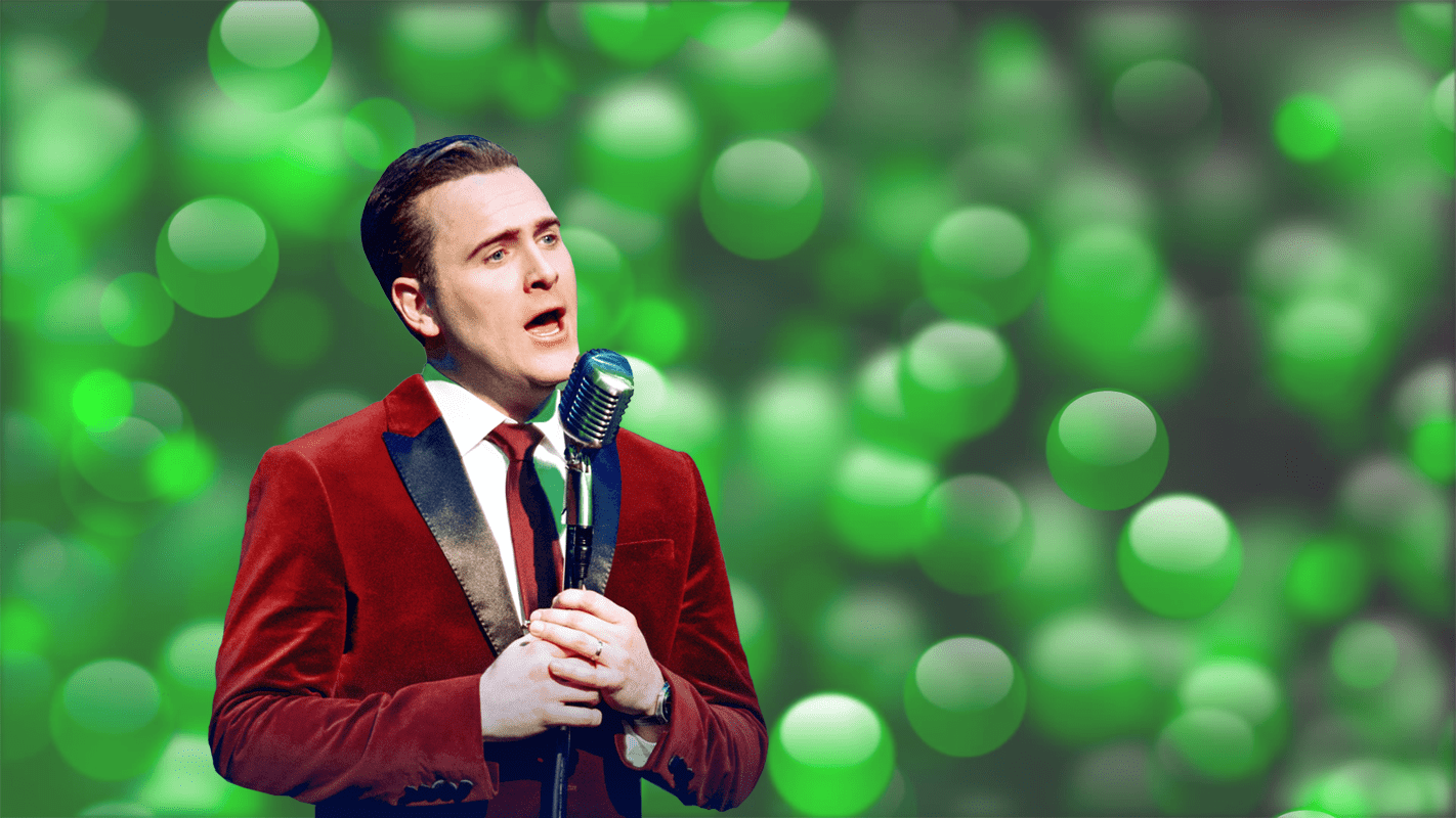 A Bing Crosby Christmas, starring Broadway’s Jared Bradshaw arrives at The George Dec 10 & 11!