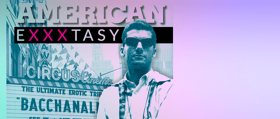 A man wearing sunglasses and a shirt with the words american gatsby on it.
