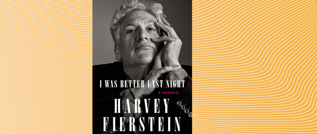 A photoshoot of Harvey Fierstein